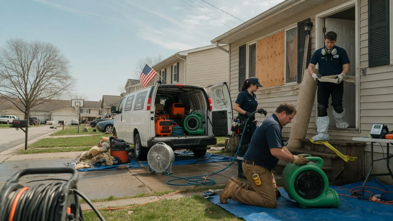 Water Damage Restoration in Westhope, ND near me